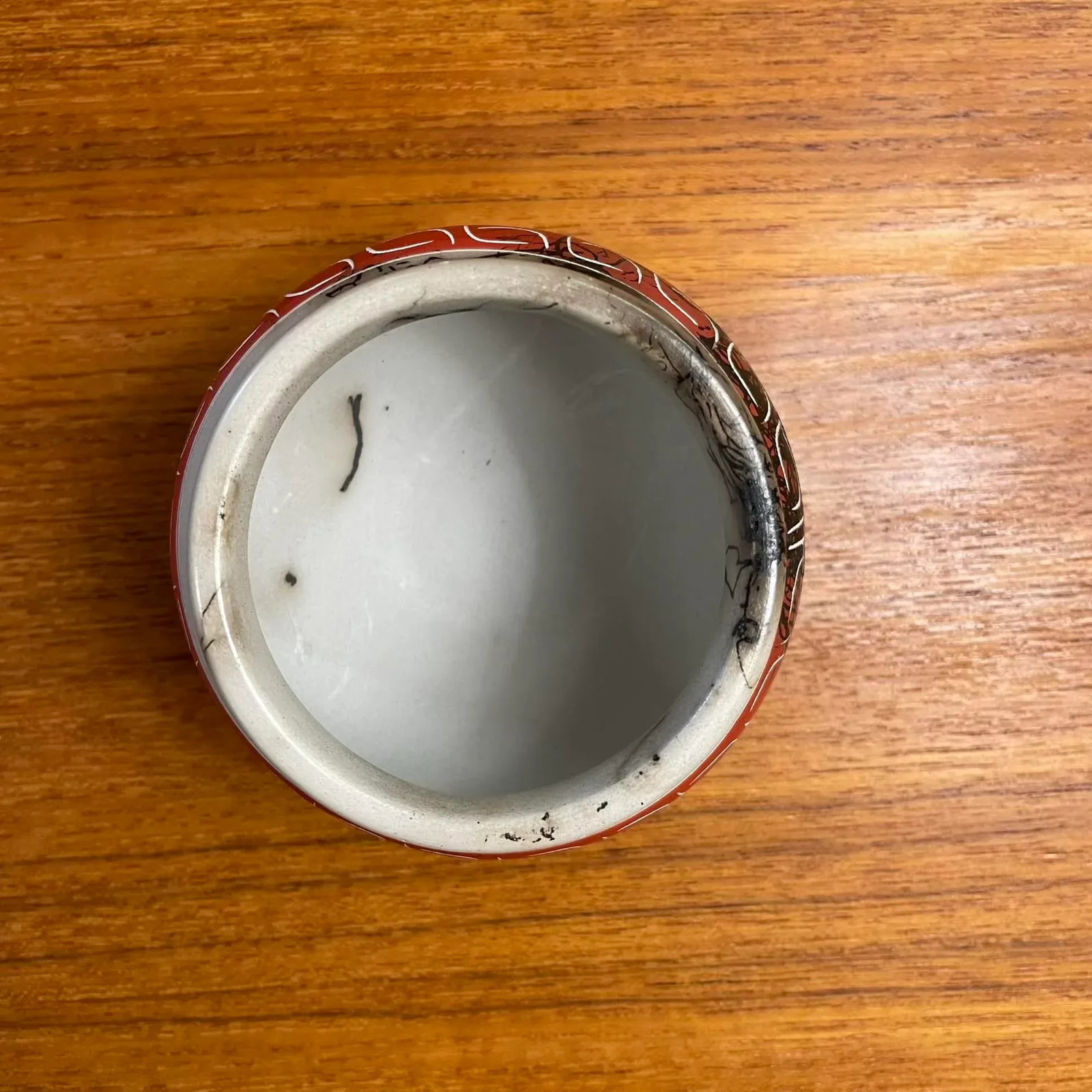 Miniature Navajo Horsehair Pottery Jar - Signed Carol Benally - 6