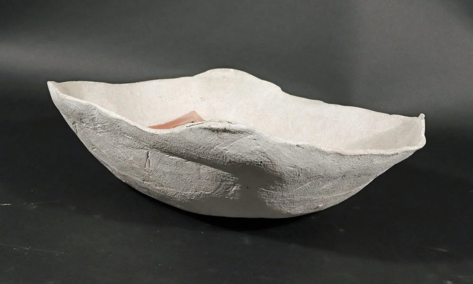 American Stoneware Pottery Rectangular Bowl With Box of Chocolate Design - 3