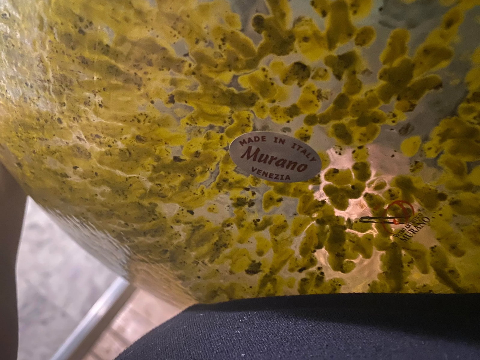 Very Large Scale Handblown Murano Glass Centerpiece Bowl - 4
