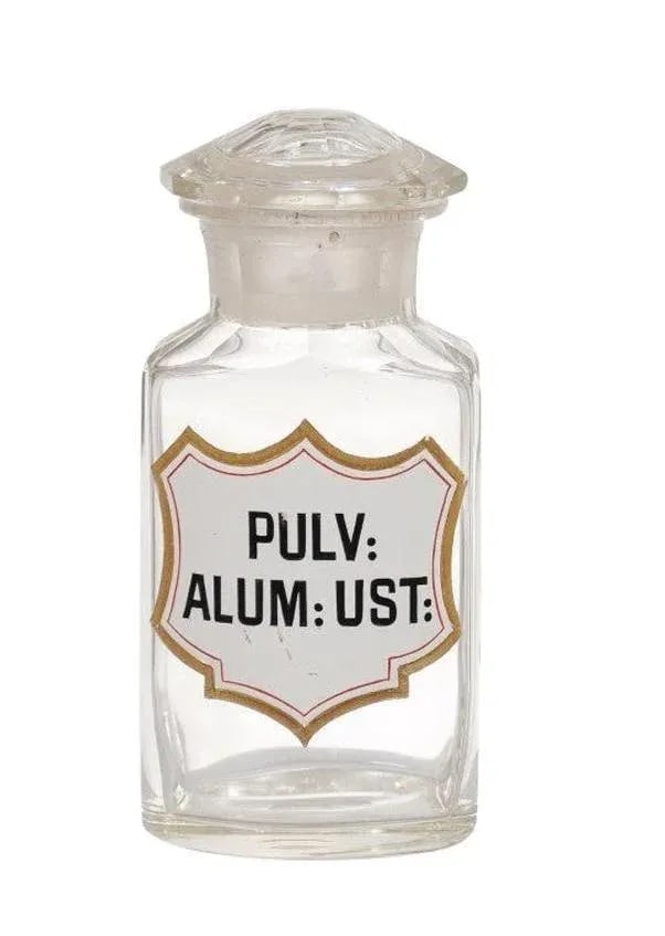 1840s French Louis-Philippe Period Glass Apothecary Jar with Latin Label - 12