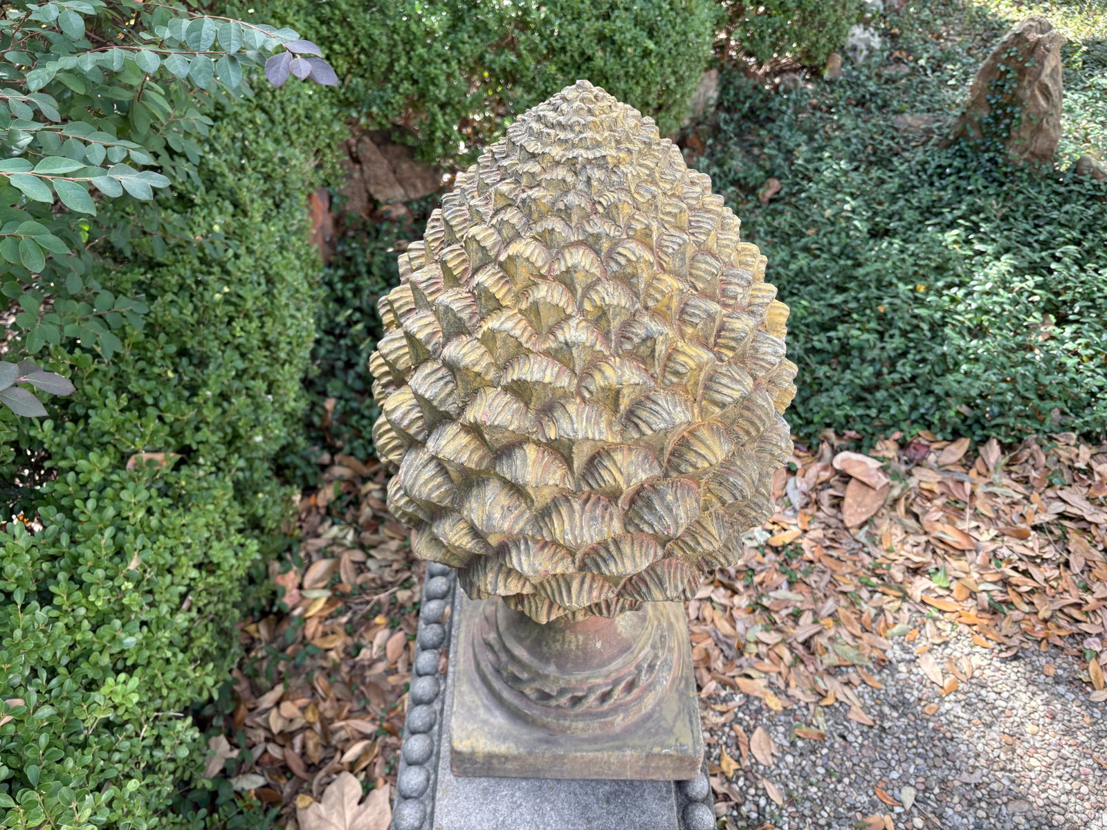 Pair of Italian Terracotta Artichokes - 11