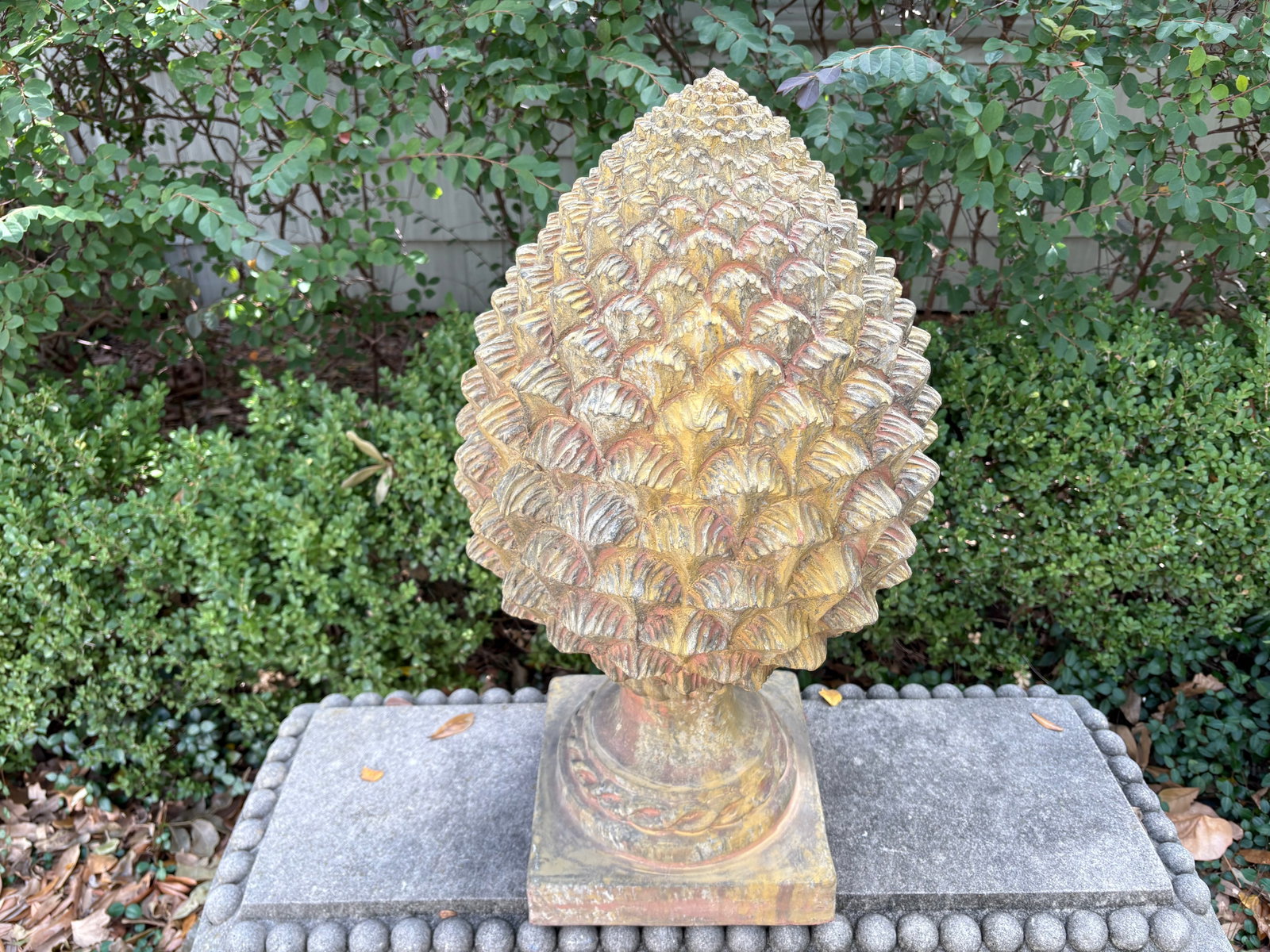 Pair of Italian Terracotta Artichokes - 8