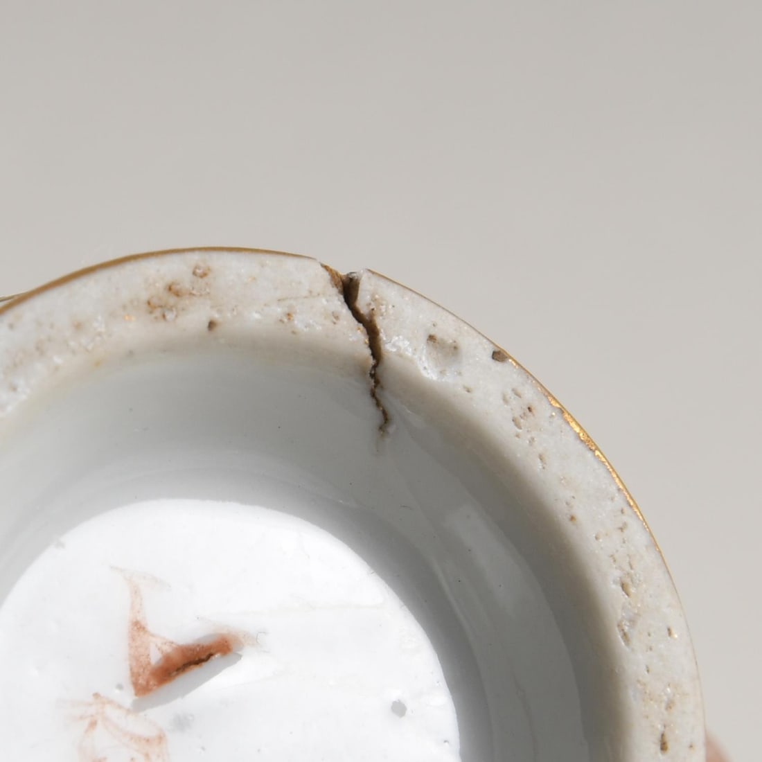 18th-Century French André-Marie Pot De Crème Set, Hand-Painted Paris Porcelain With Gilt & - 6