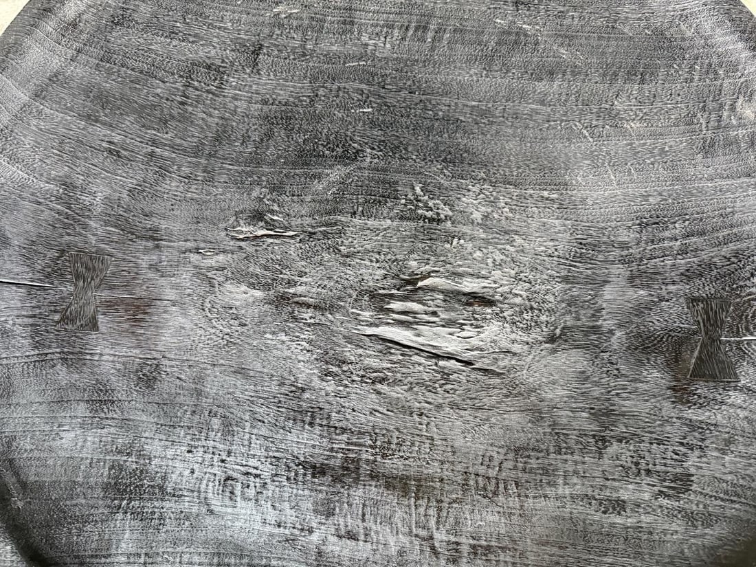 Andrianna Shamaris Impressive Large Charred Platter - 14