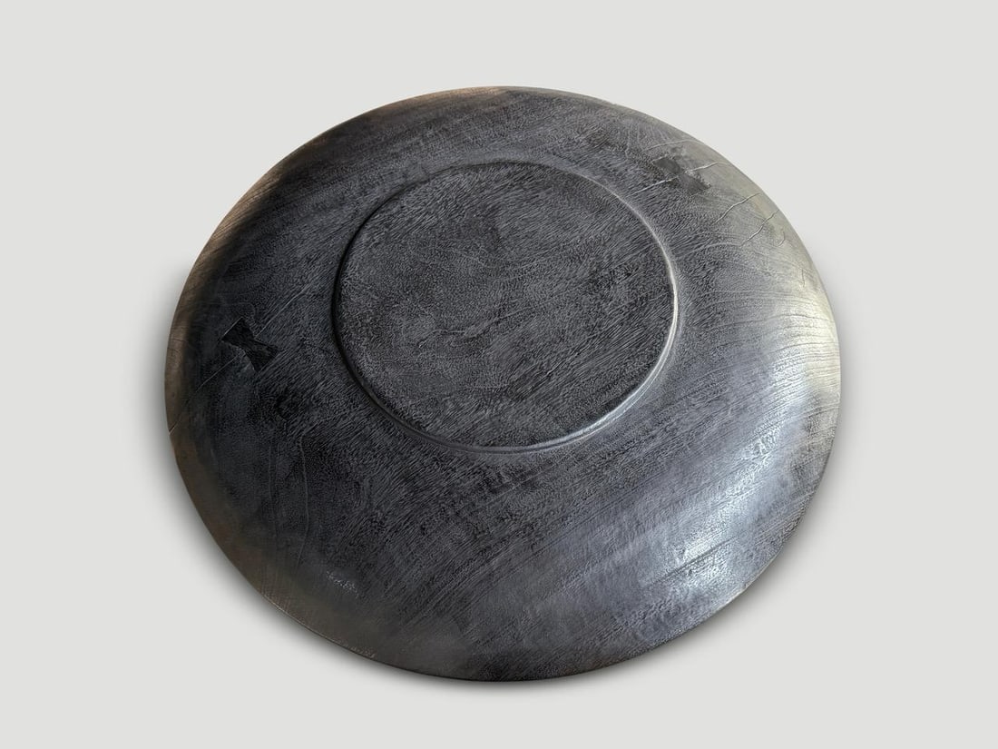 Andrianna Shamaris Impressive Large Charred Platter - 16
