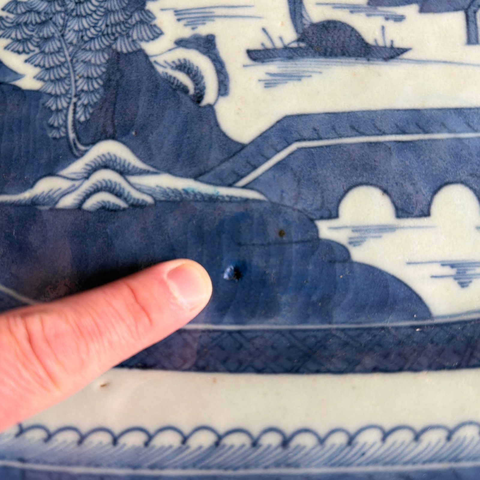 A Fine Antique Chinese Export Porcelain Canton Platter, Circa 1830's - 5
