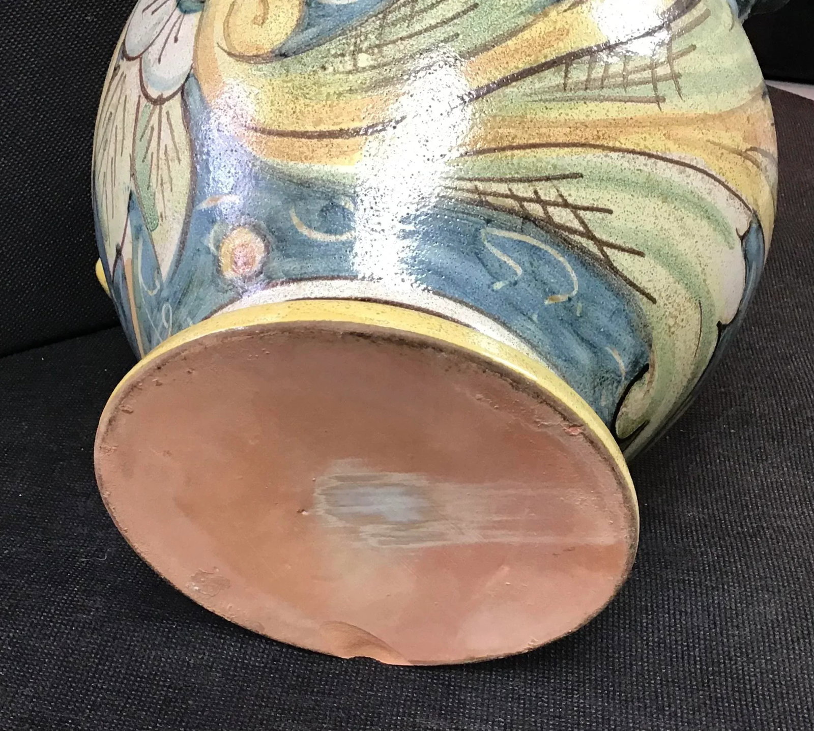 Italian Albarello Jar, Hand-Painted Italian Jug, Majolica - 7