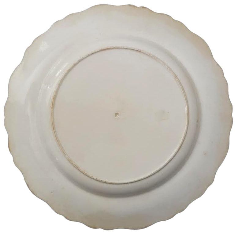 Antique William Adams & Sons Staffordshire Red Transferware Dinner Plate - 2