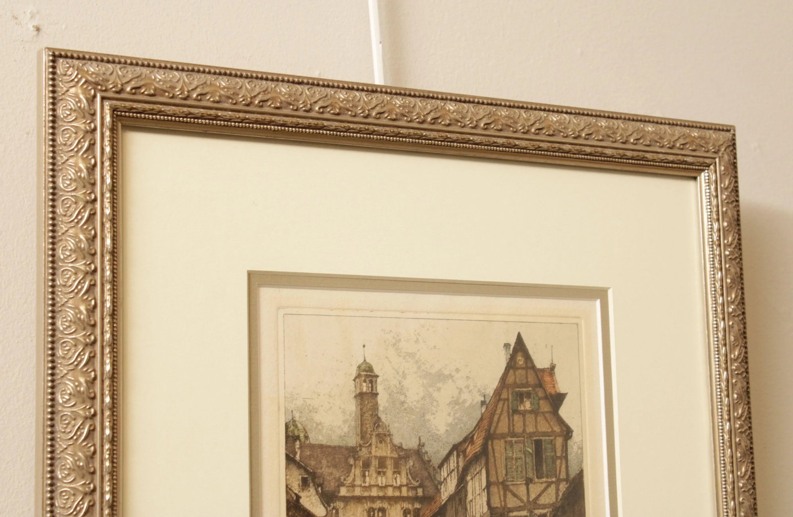 Josef Eidenberger (Austrian, 1899-1991), European Village Etching - 9