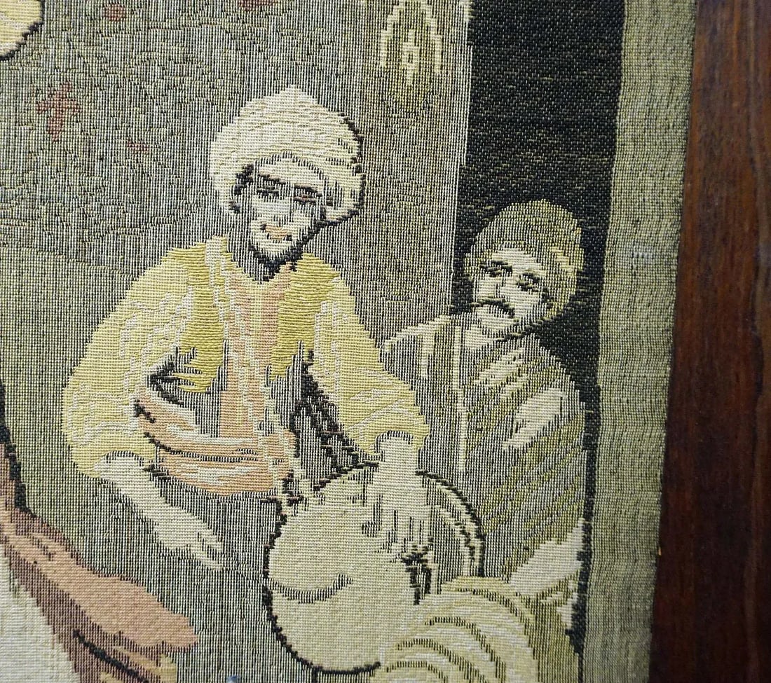 Gobelin With Dancing Turkish Dervishes, Ca. 1900 - 10