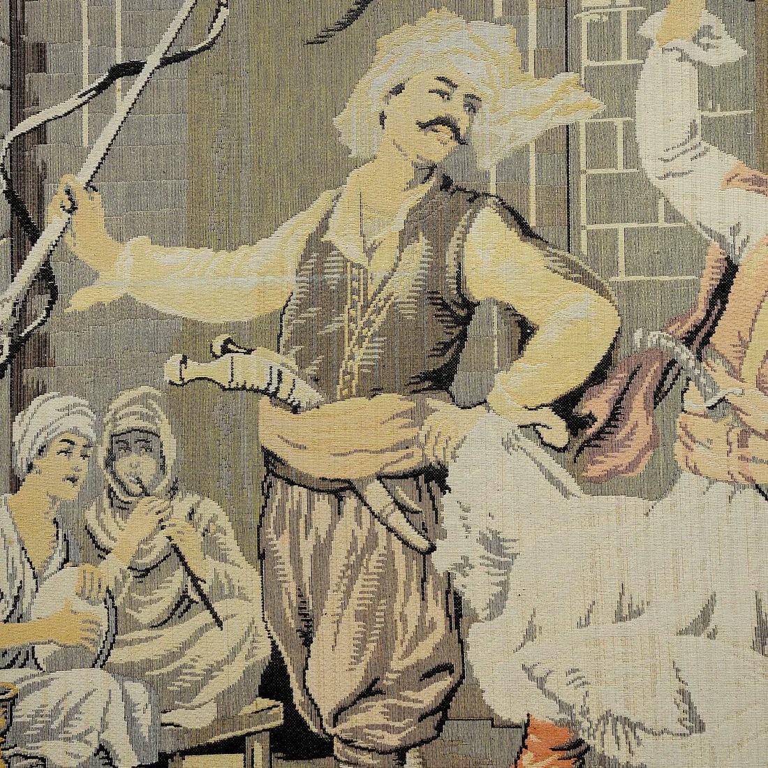 Gobelin With Dancing Turkish Dervishes, Ca. 1900 - 5