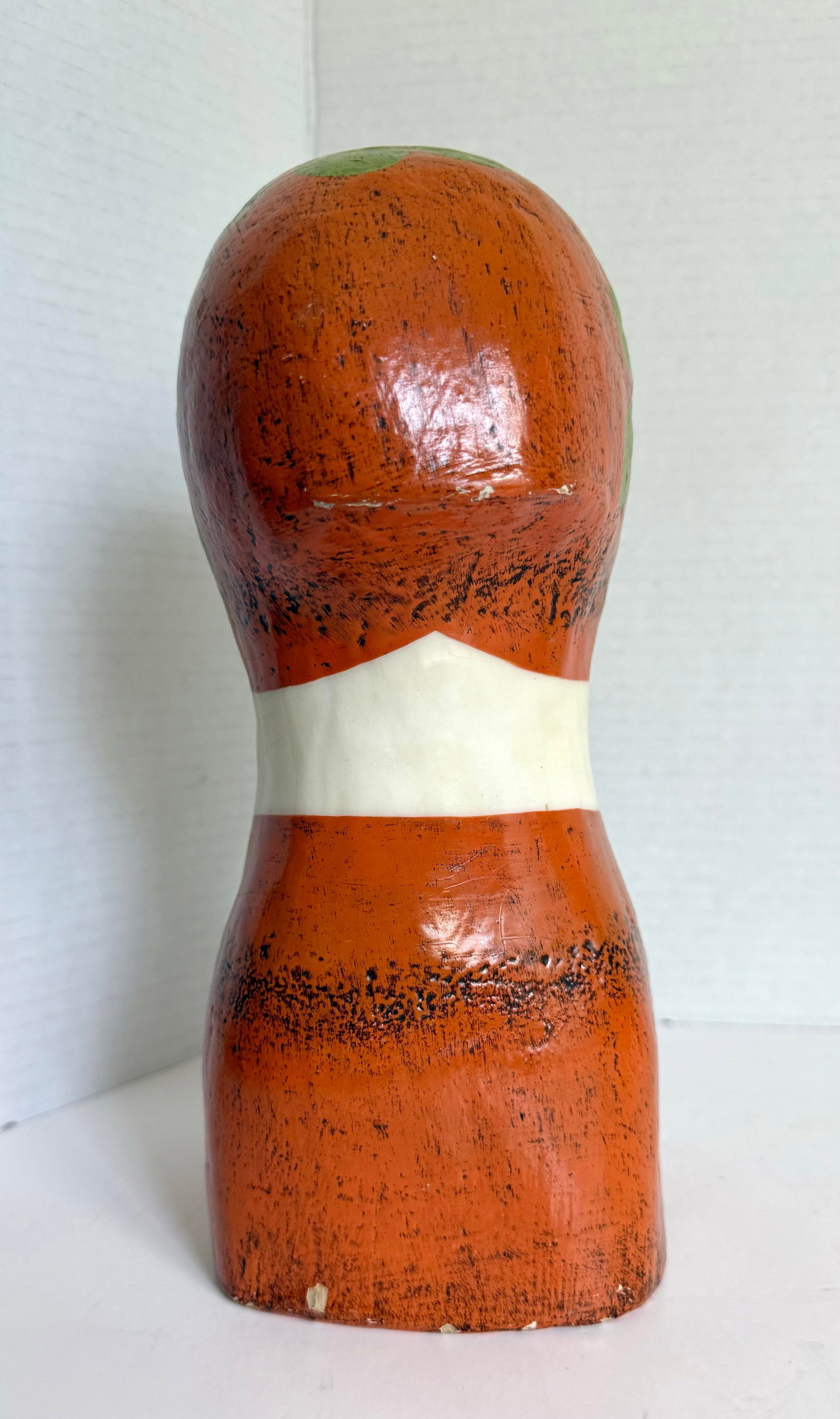 Vintage Gemma Taccogna Mexican Papier-Mâché Folk Art Female Bust Sculpture - 8