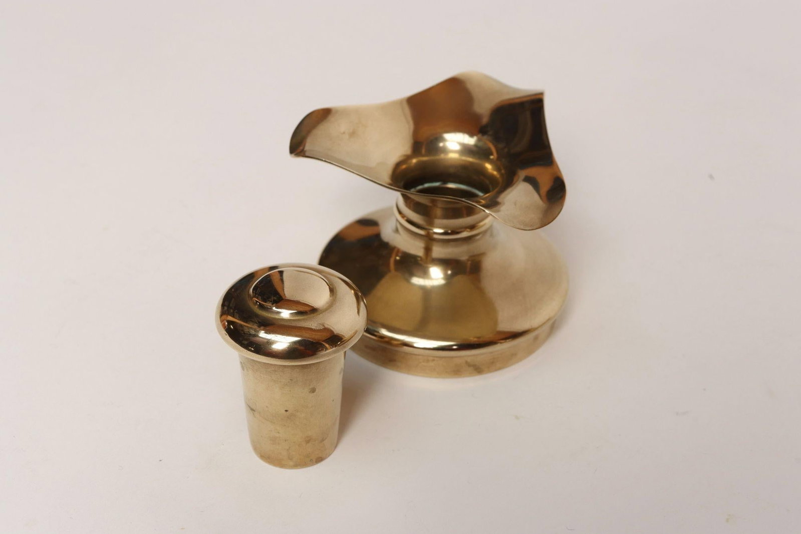 Vintage Swedish Art Deco Dirigold Goldware Cocktail Shaker With Monogrammed "Ik" - 11