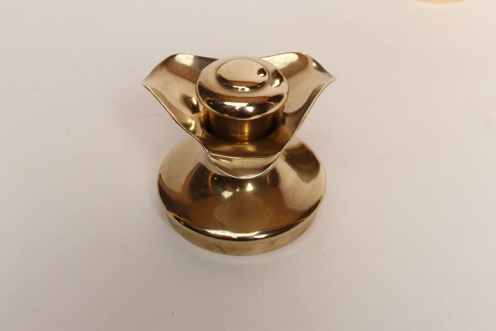 Vintage Swedish Art Deco Dirigold Goldware Cocktail Shaker With Monogrammed "Ik" - 12