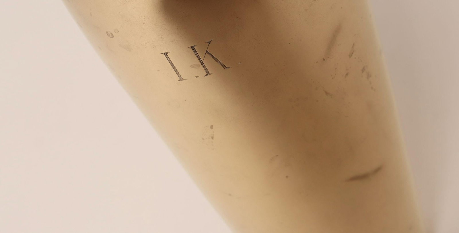 Vintage Swedish Art Deco Dirigold Goldware Cocktail Shaker With Monogrammed "Ik" - 14