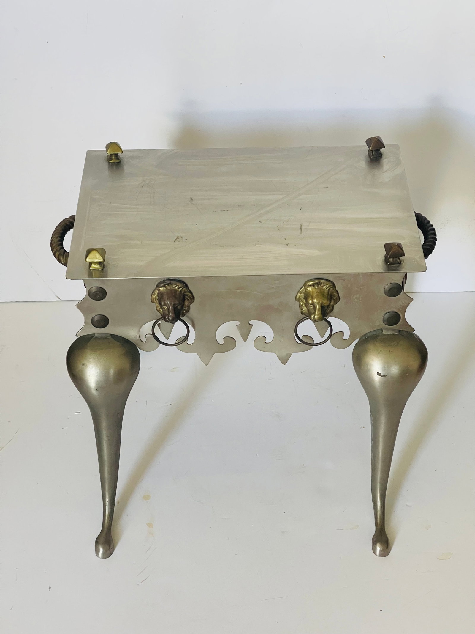 1950s Classic Workshops Ny Metal Side Table - 3