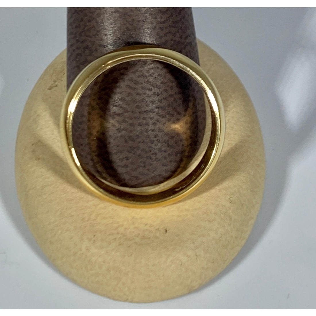 14 Karat Gold Wedding Band, Domed With Step-Down Edge 6 Grams - 13