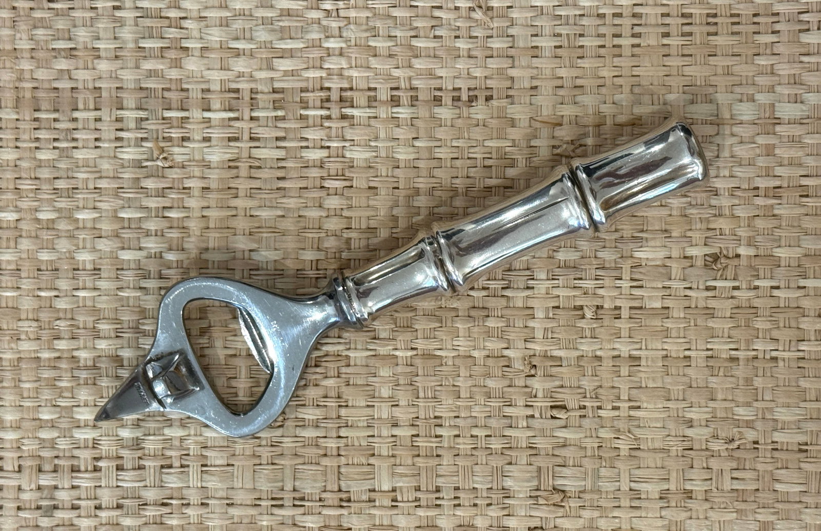 Tiffany & Co Bamboo Sterling Bottle Opener - 3