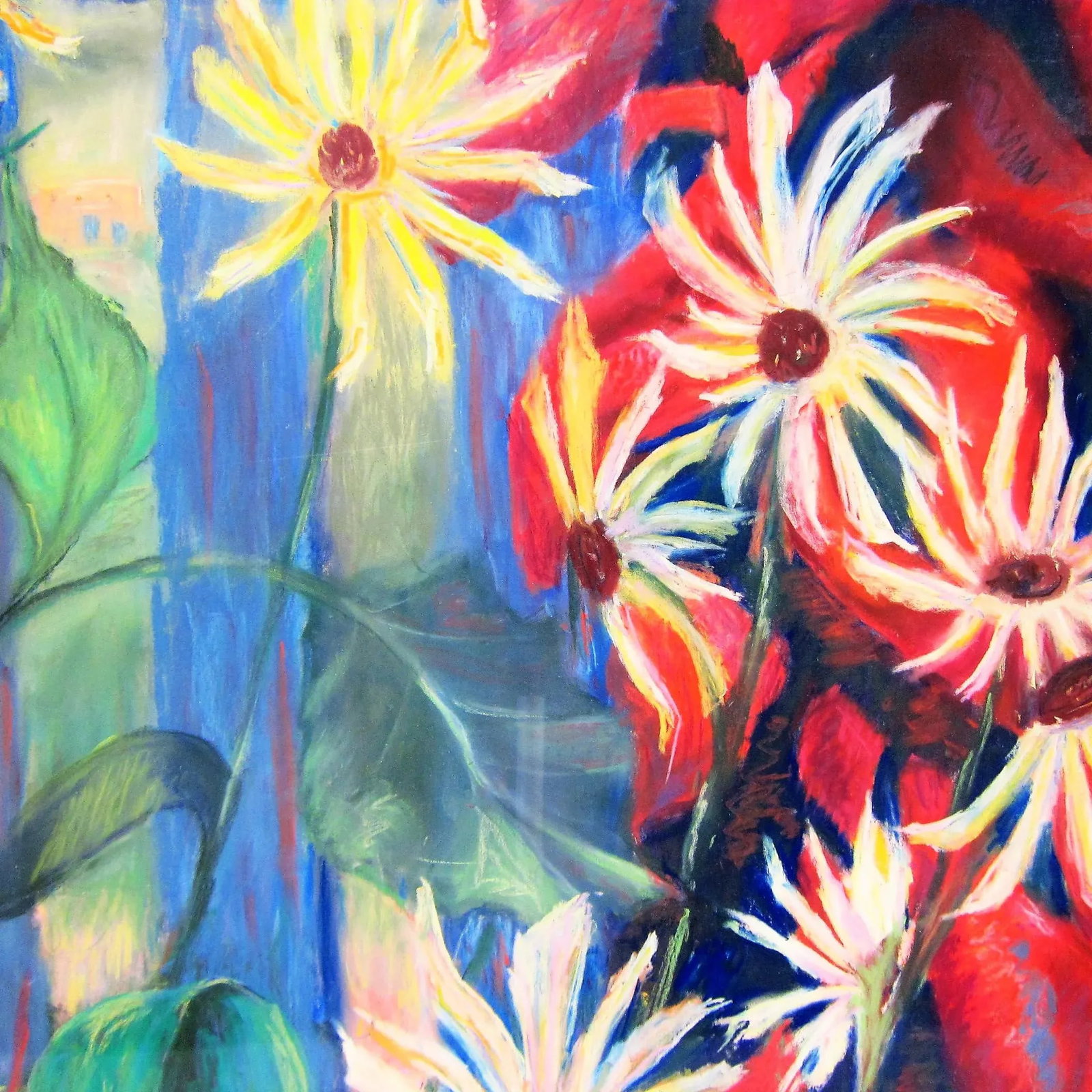 Original Pastel Art by Betty B. Latham Titled "Chili Peppers" - 3