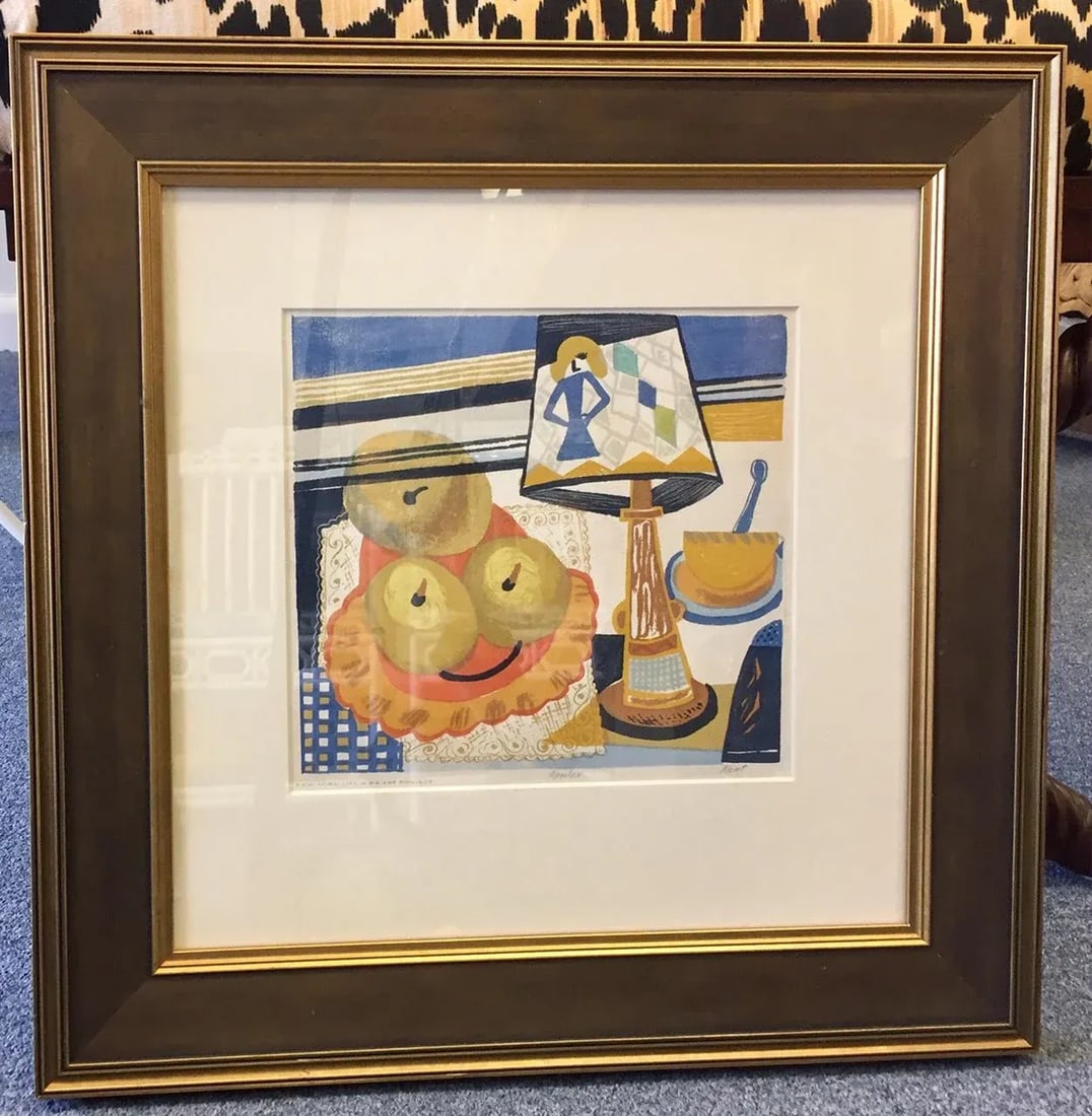1930s "Apples" Print by Kent for New York City w.p. Art Project - 2