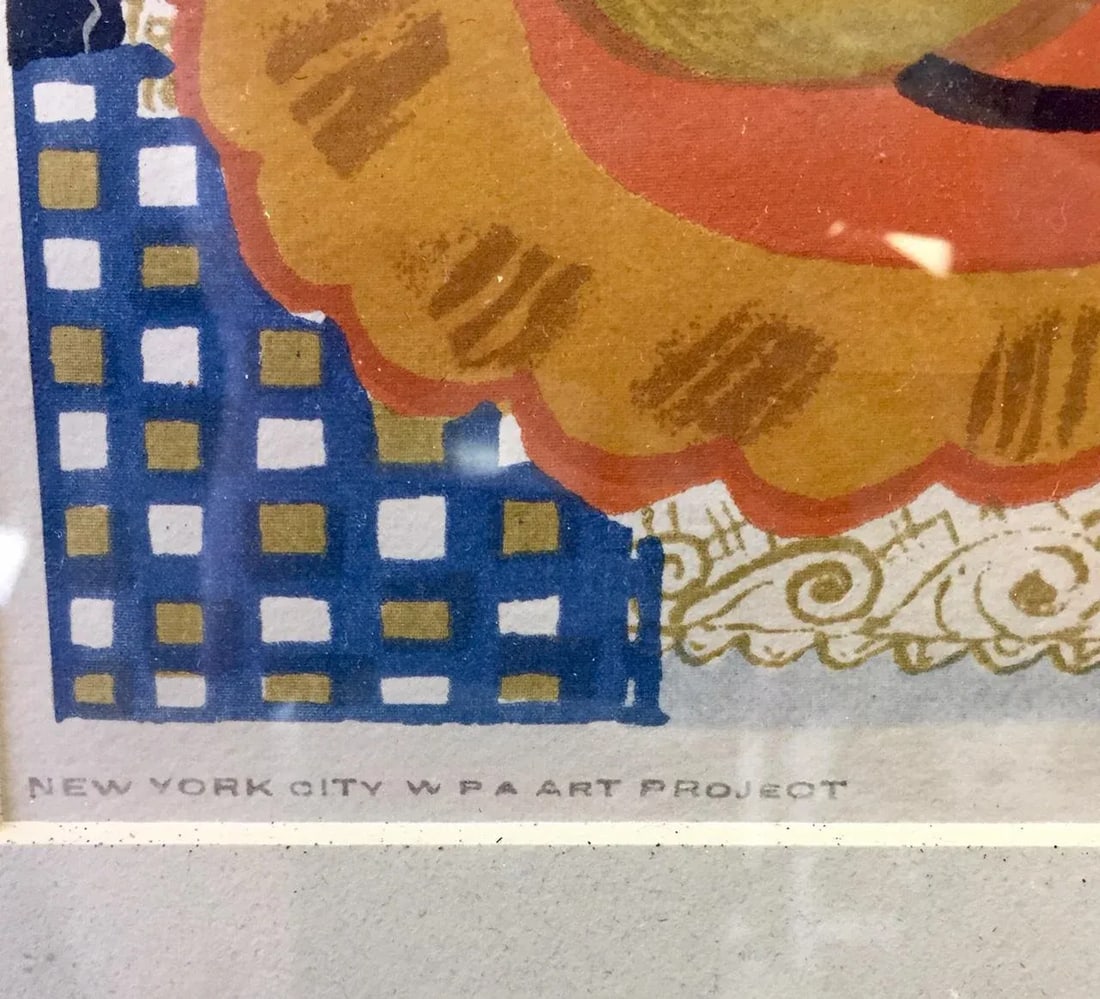 1930s "Apples" Print by Kent for New York City w.p. Art Project - 4