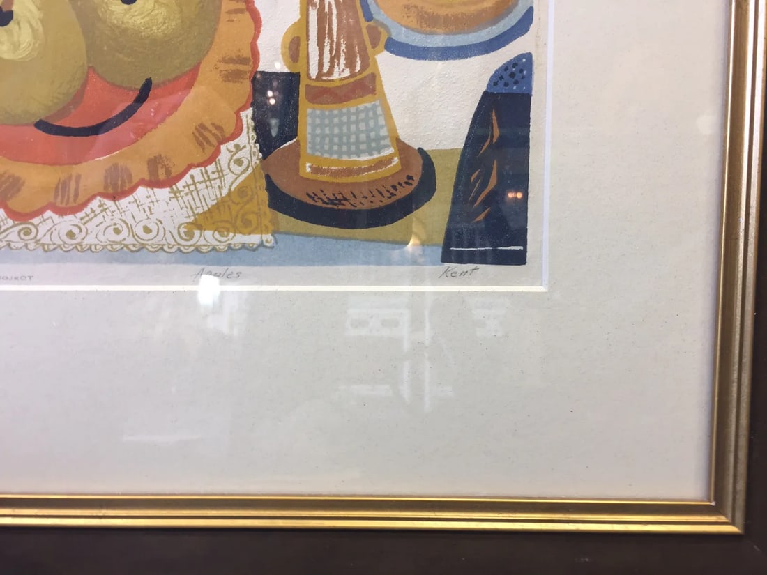 1930s "Apples" Print by Kent for New York City w.p. Art Project - 5