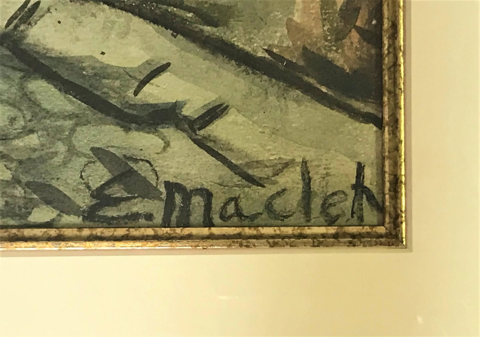 Signed Original Watercolor by Elisée Maclet (French, 1881-1962) - 6