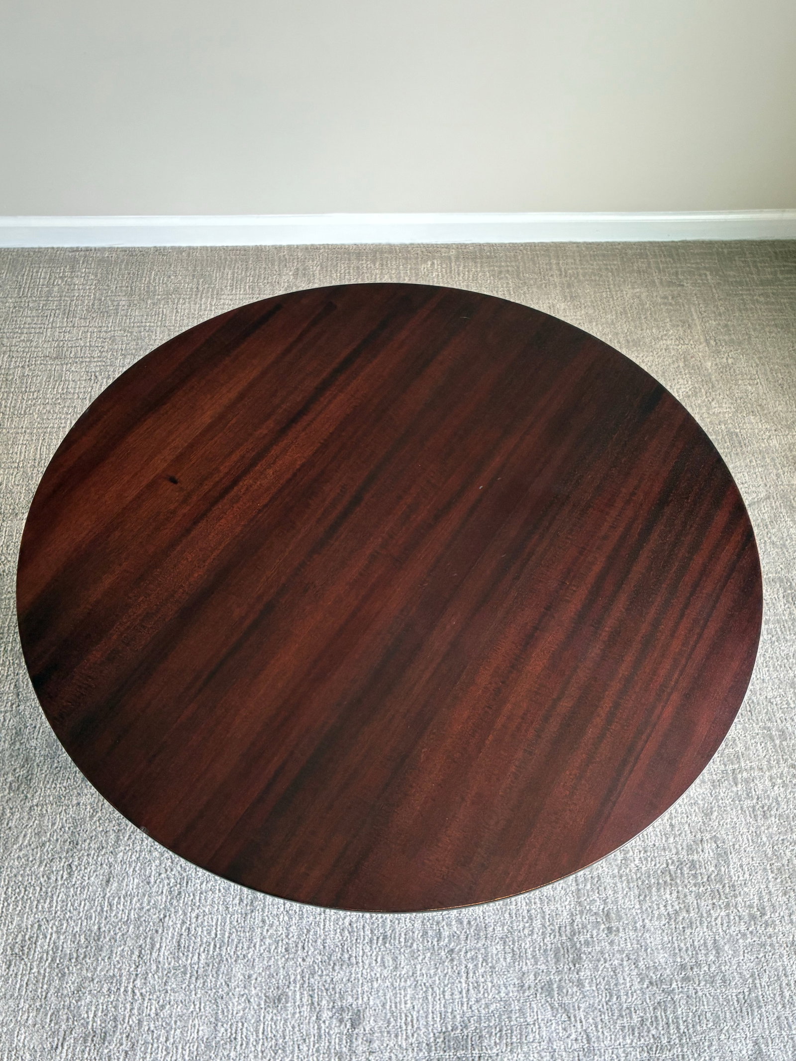 Vintage Baker Furniture Mahogany Pedestal Side Table Barbara Barry Collection - 8