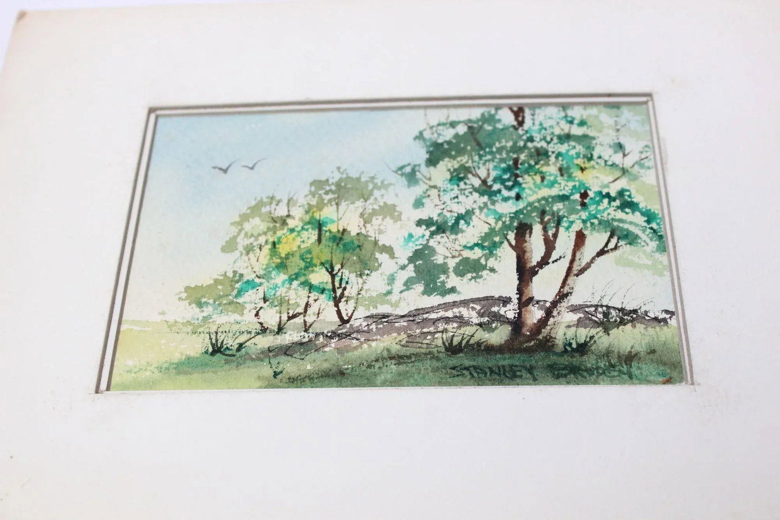 Grouping of Plein-Air Watercolors by Stanley C. Brodey - 6