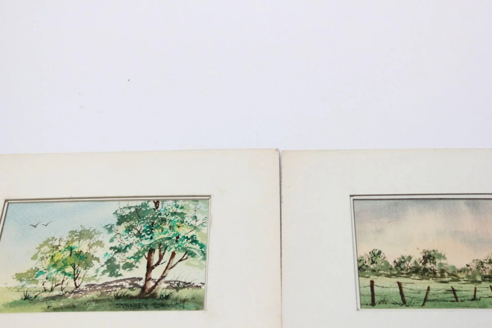 Grouping of Plein-Air Watercolors by Stanley C. Brodey - 8