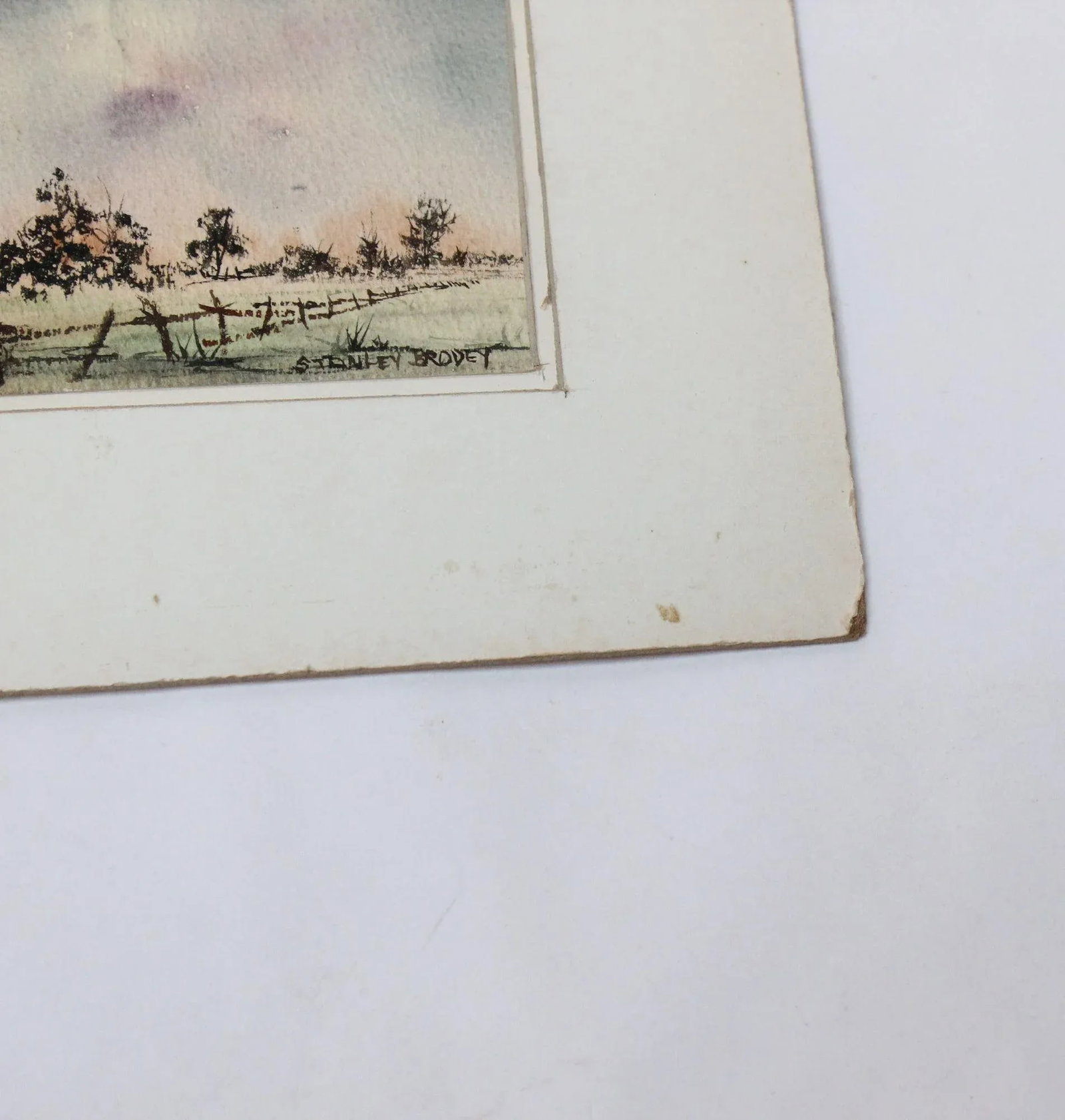 Grouping of Plein-Air Watercolors by Stanley C. Brodey - 9