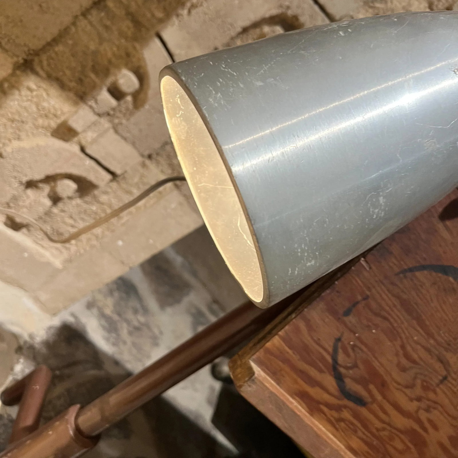 Mid-Century Modern Silver Task Light by Lightolier, 1960s - 3