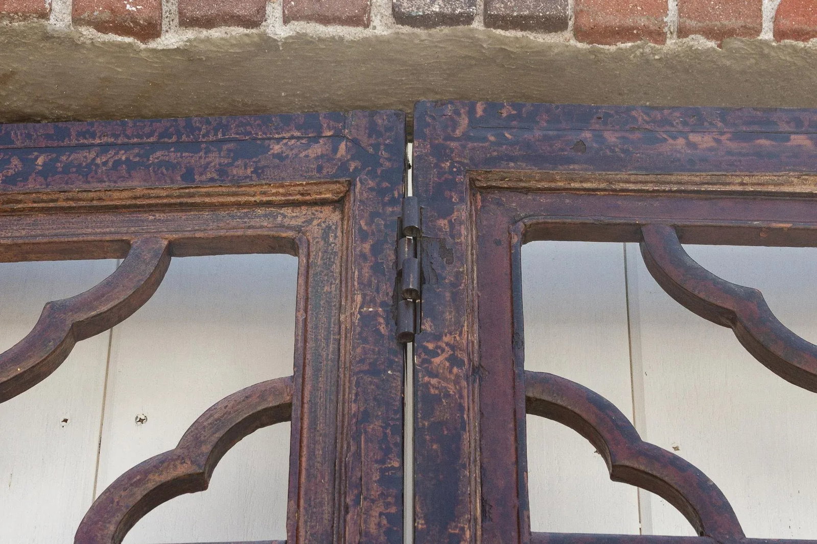 Antique Asian Screen Doors- Set of 4 - 8