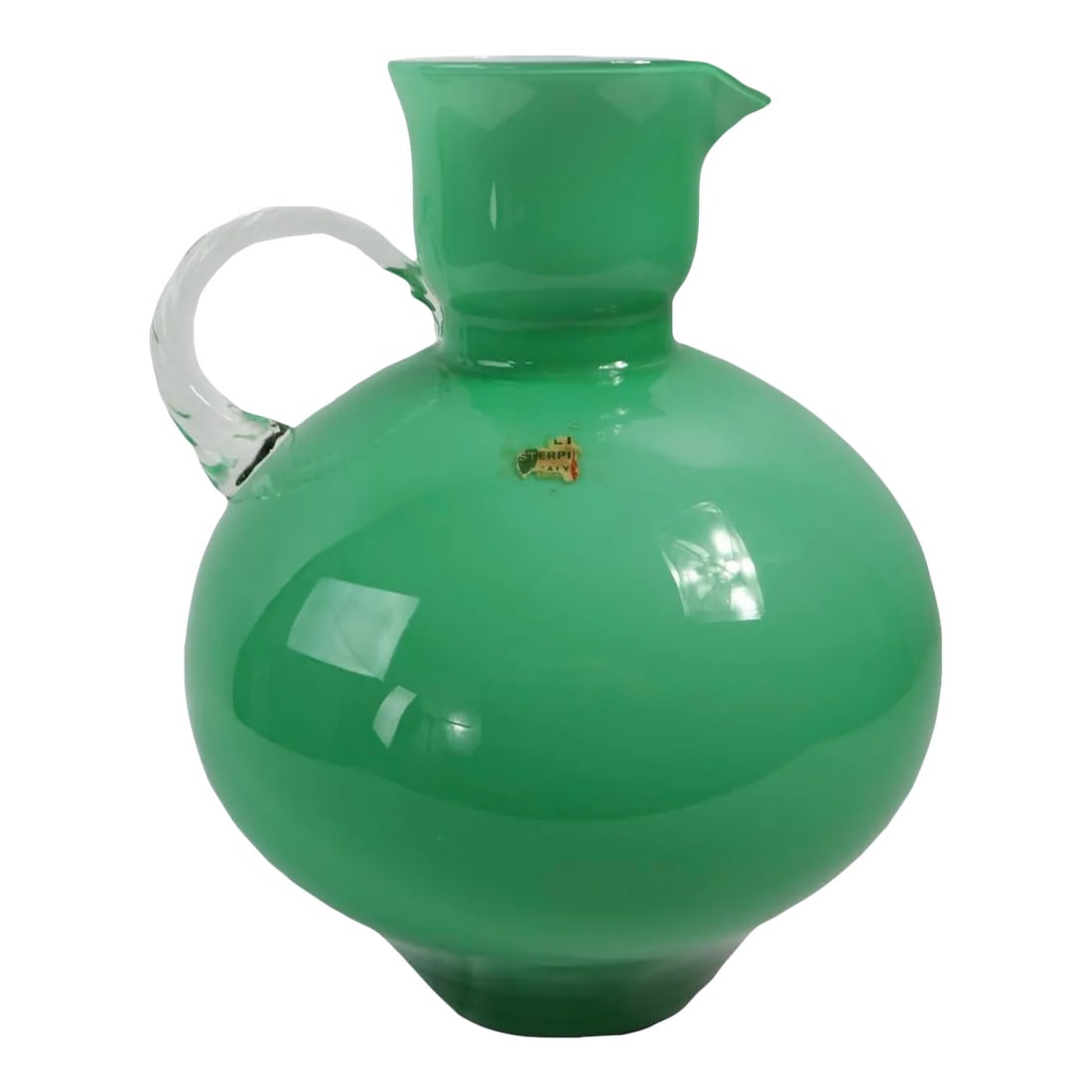 Vintage Empoli Italian Art Glass Pitcher (1 of 12)