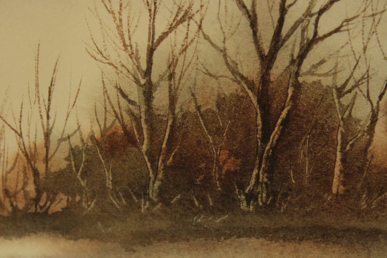 Vintage 20th C. Watercolor Landscape by Dorothy Brych - 10