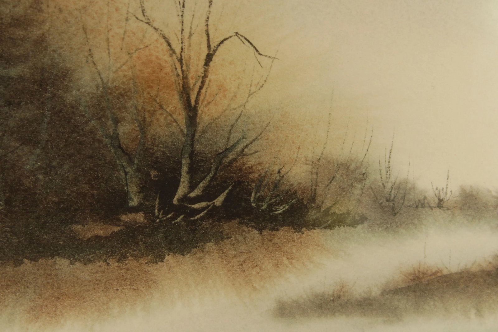 Vintage 20th C. Watercolor Landscape by Dorothy Brych - 9