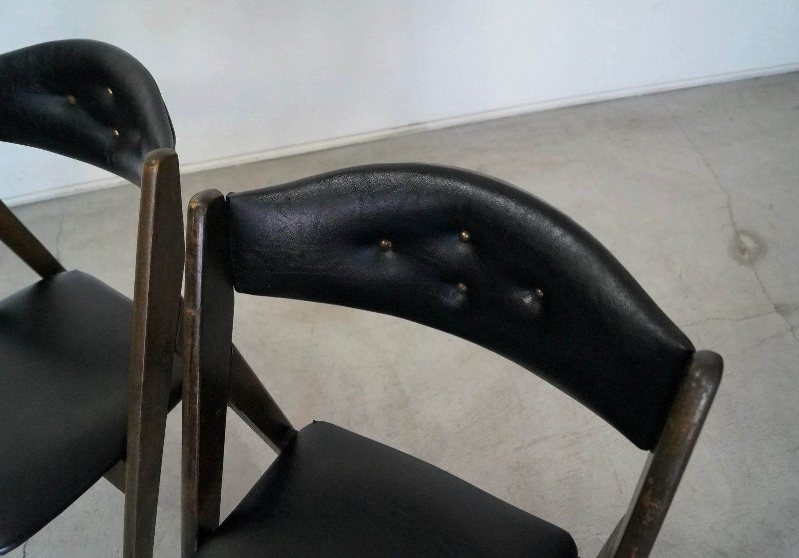1960's Mid-Century Modern Dining Chairs - a Pair - 10