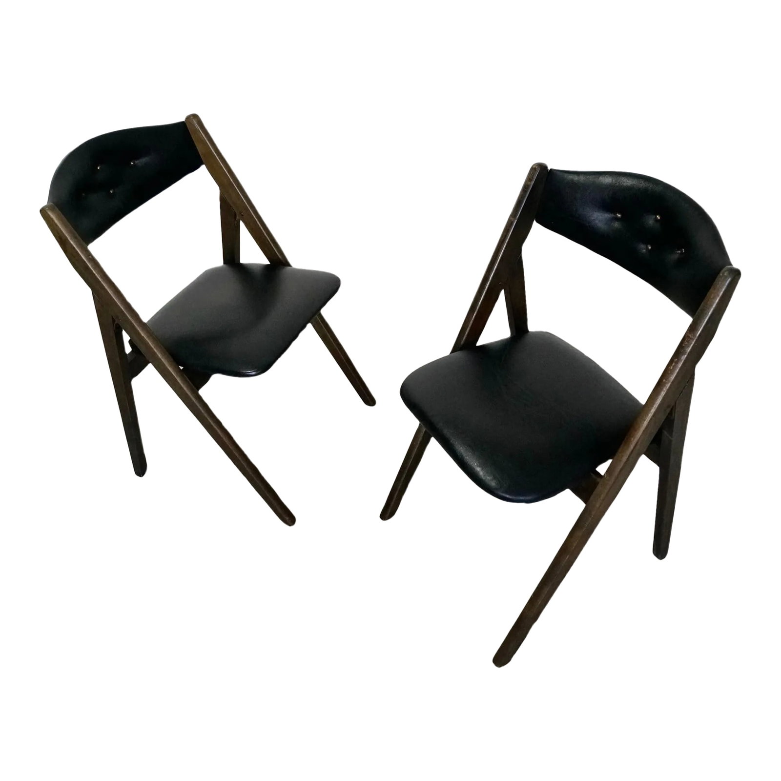 1960's Mid-Century Modern Dining Chairs - a Pair (1 of 13)
