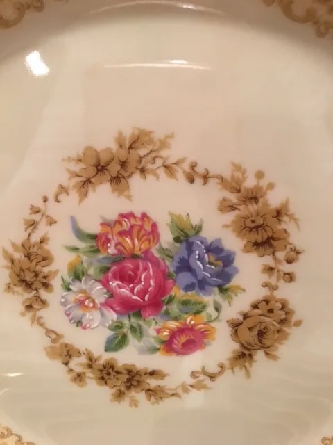 C. Ahrenfeldt Limoges Cabinet Plates - Set of 12 - 7