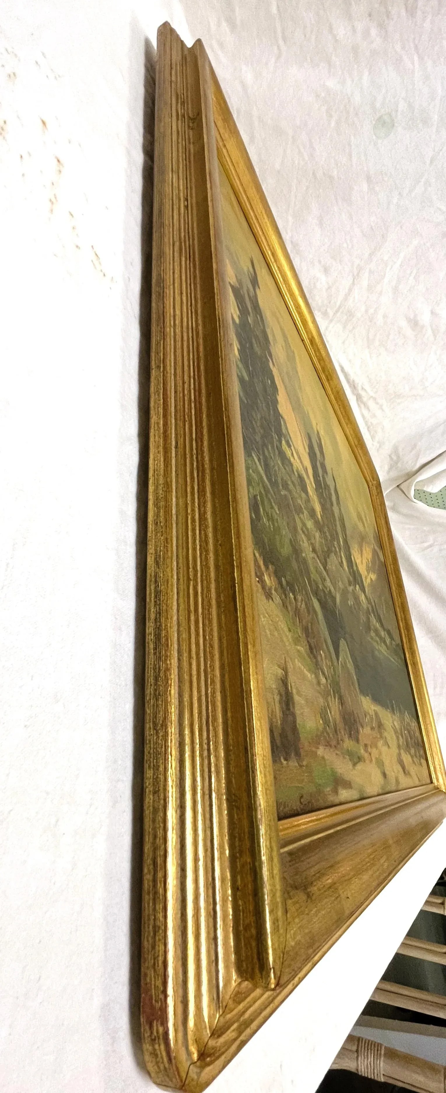 Vintage Framed Giclee on Board by Jack Wilkinson Smith (California, 1873-1949) Titled 'Morning Mist' - 8