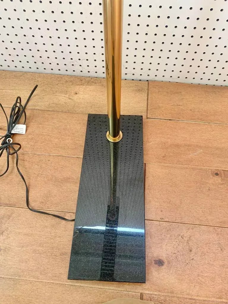 Brass and Lucite Floor Lamp - 9