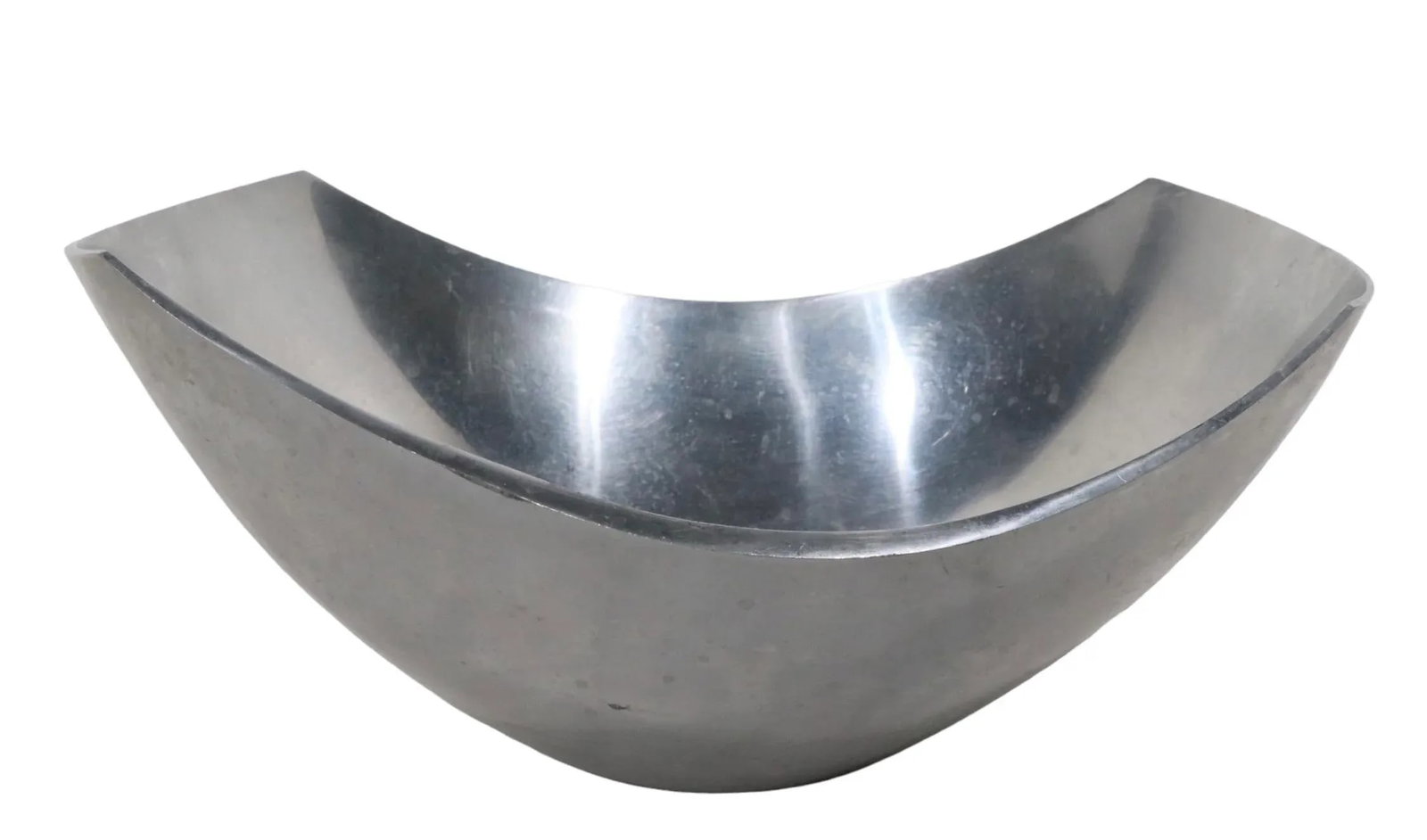 Sculptural Post Modern Serving Salad Bowl by Michael Lax for Metal C 1987 - 5