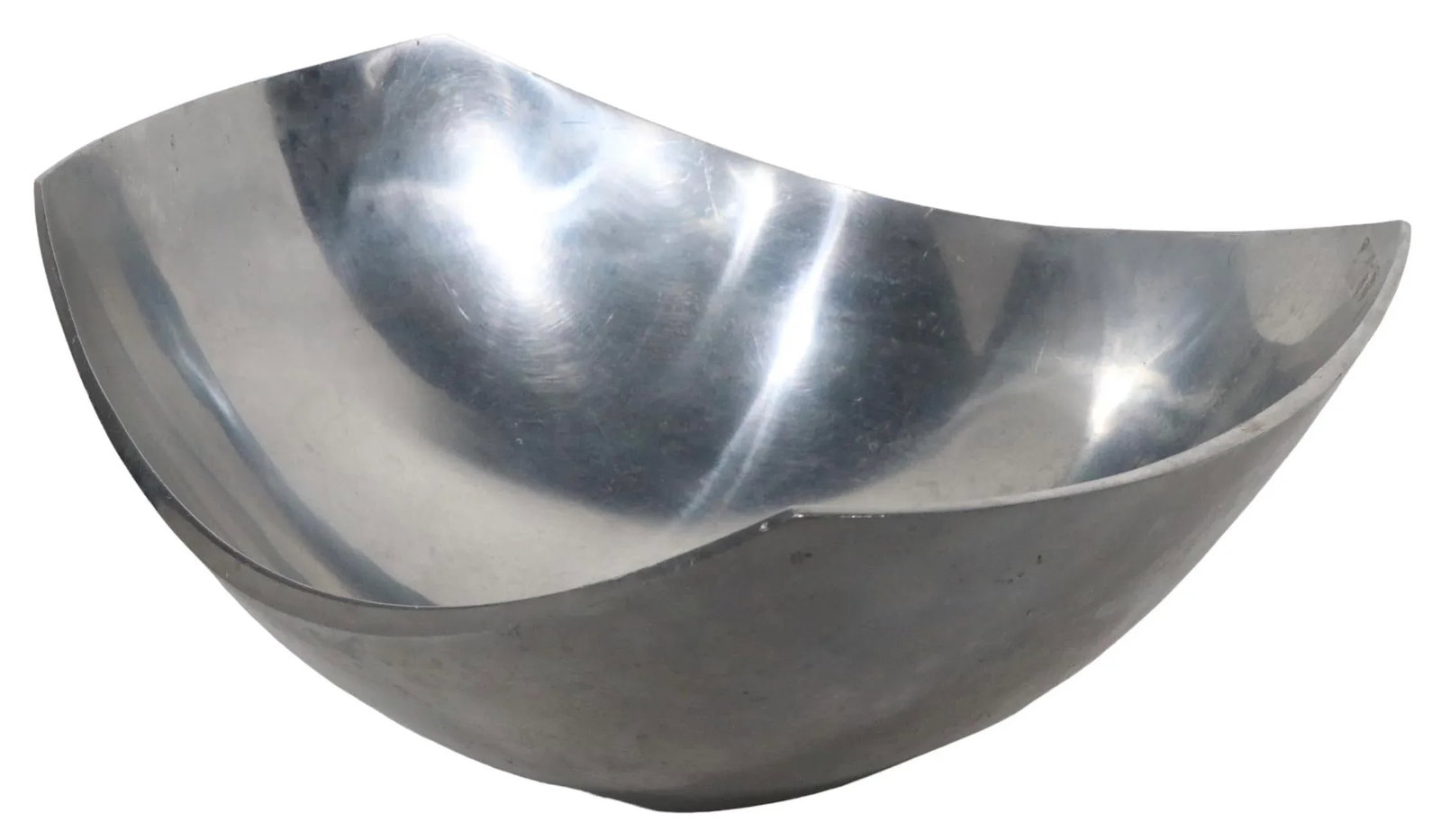 Sculptural Post Modern Serving Salad Bowl by Michael Lax for Metal C 1987 - 7