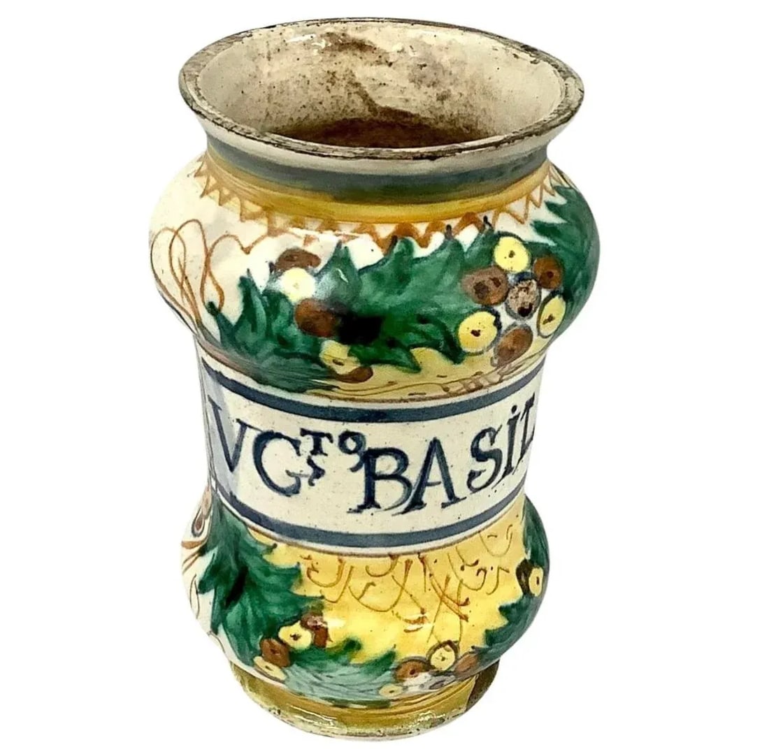 17th Century Italian Faience Apothecary Jar - 10