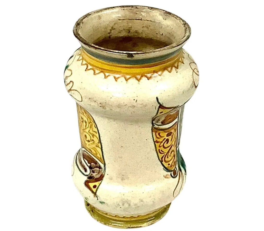 17th Century Italian Faience Apothecary Jar - 5