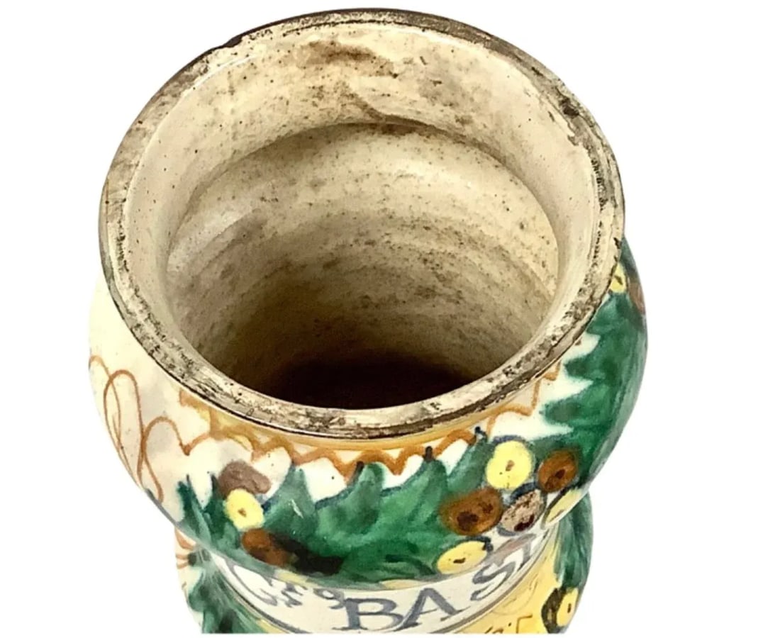 17th Century Italian Faience Apothecary Jar - 6