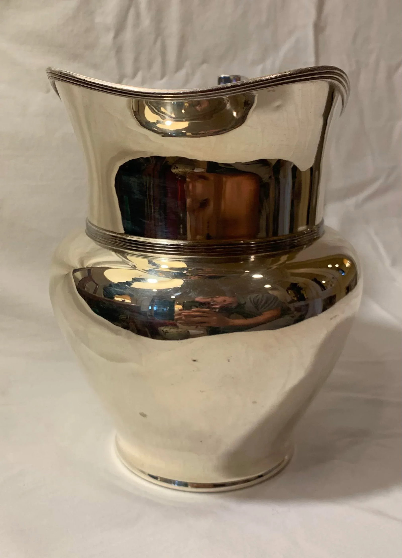 Vintage Silverplate Water Pitcher by Hartford Sterling Co. - 2