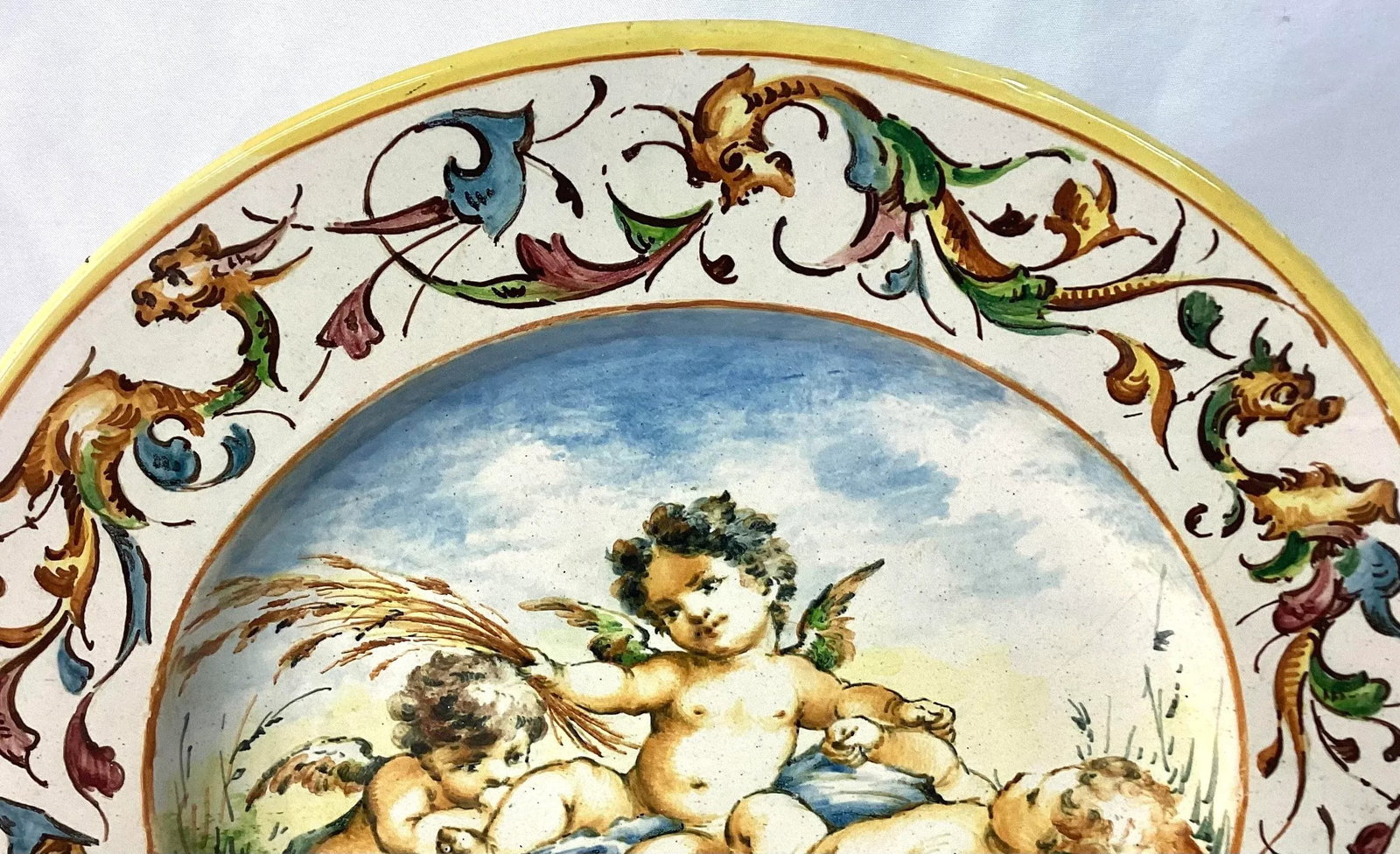 19th Century Italian Majolica Charger - 3