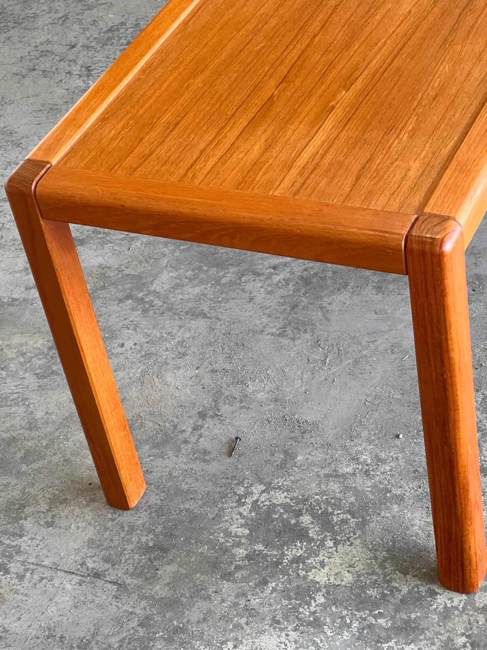 Mid Century Danish Modern Side Table #2 - 4