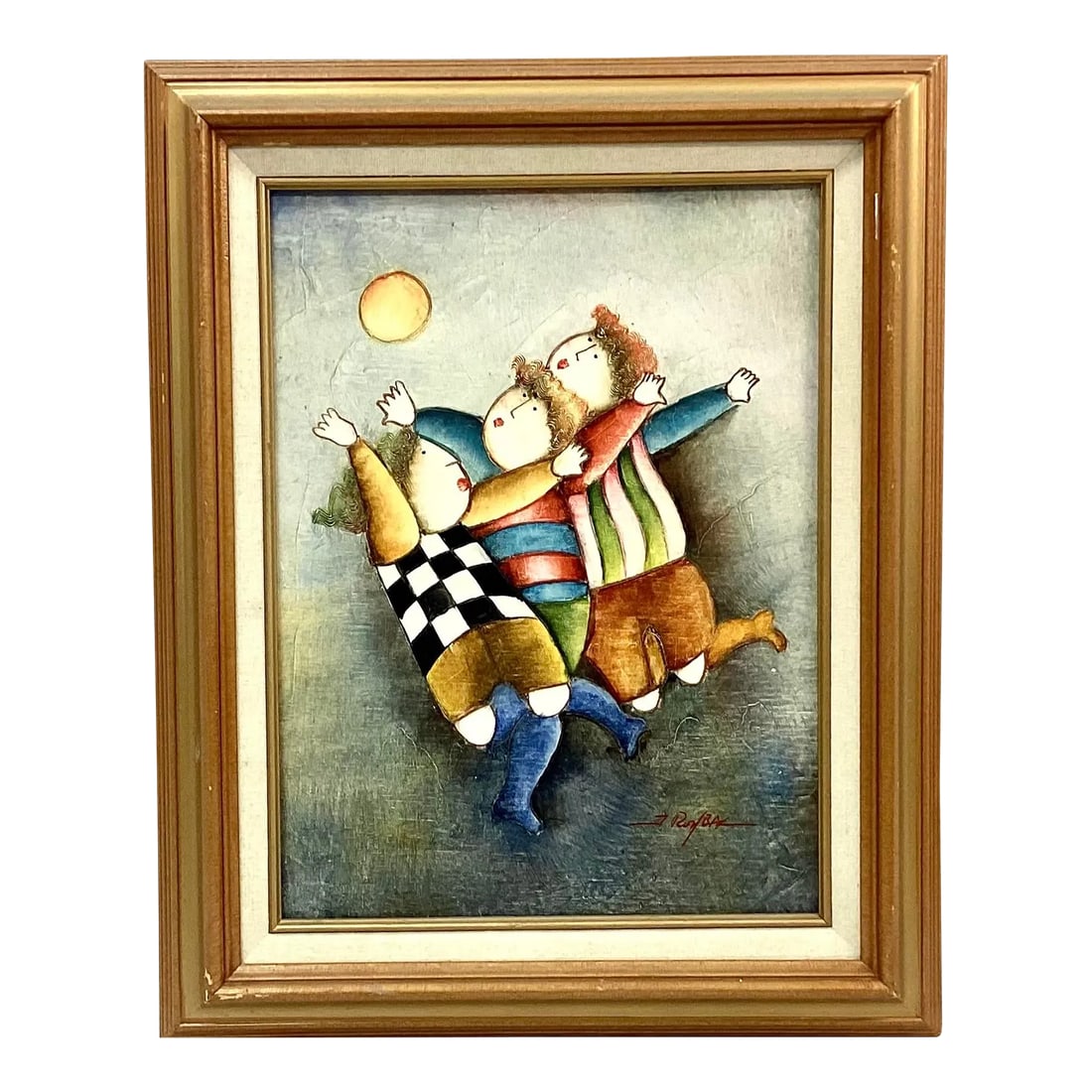 Whimsical Children's Oil Painting by Joyce Roybal (1 of 8)